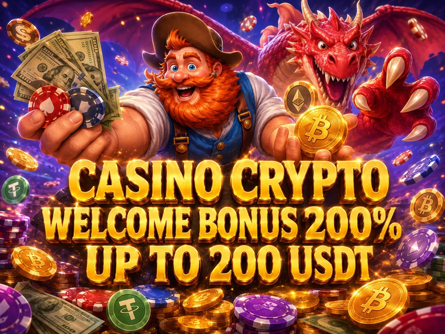 Casino crypto welcome